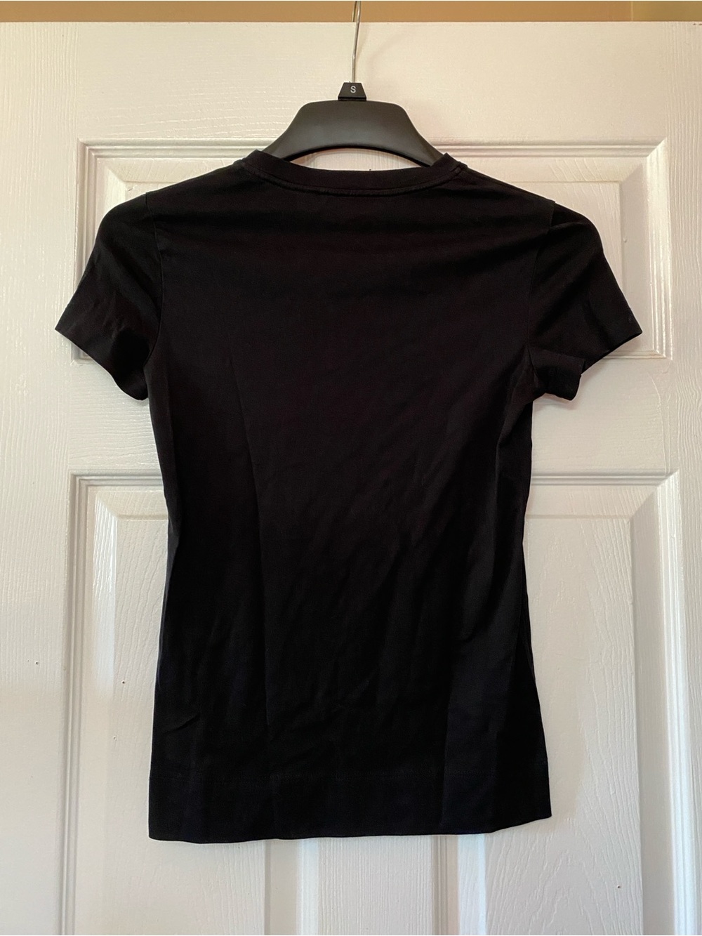 Theory Black Tiny Tee 100% Pima Cotton Shirt Apex Shirt - Picture 2 of 7